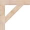 Ekena Millwork Traditional Block Smooth Bracket, Douglas Fir, 3 1/2"W x 22"D x 22"H BKT04X22X22TRA05SDF - alternate 2